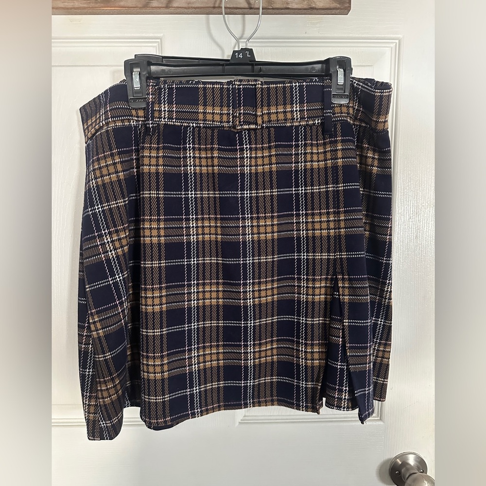 Plaid Skirt